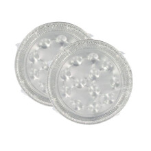 Set of 2 packs of 10 snail dishes - FACKELMANN - Aluminum - 17.5 cm