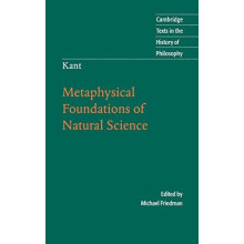 Kant Metaphysical Foundations of Natural Science by Kant Hardcover Boo