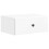 VidaXL vidaXL Wall-Mounted Bedside Cabinet with Drawer 2 pcs High Gloss White 2