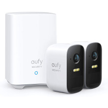 eufy Security eufyCam 2C 2-Cam Kit Outdoor Wireless Camera Battery 1080p IP67