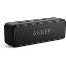 Anker Soundcore 2 Portable Bluetooth Speaker with 12W Stereo,BassUp,Waterproof