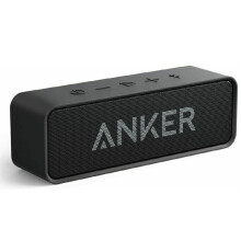 Anker Soundcore Bluetooth Speaker Loud Stereo Sound 24H Play 66ft Range Black