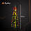 Foldable 6ft Artificial Christmas Tree with Decorations 1