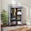 Portable Fabric Wardrobe with 6 Shelves & Hanging Rail 7