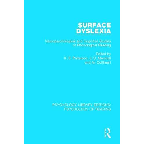 Surface Dyslexia Paperback Book