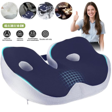 Orthopaedic Chair Seat Cushion Coccyx Sciatica Pain Relief for Office Home Chair