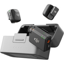 DJI Mic Mini (2 TX + 1 RX + Charging Case) Wireless Lavalier Microphone Vlog New