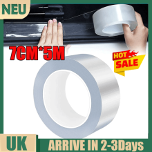 Car Door Plate Sticker Clear Protector Sill Scuff Bumper Body Anti Scratch Strip