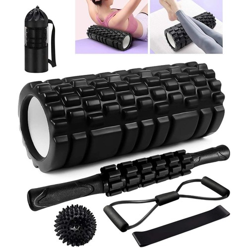 Foam Fitness Roller for Deep Tissue Massage Grid Muscle Trigger Point Muscles