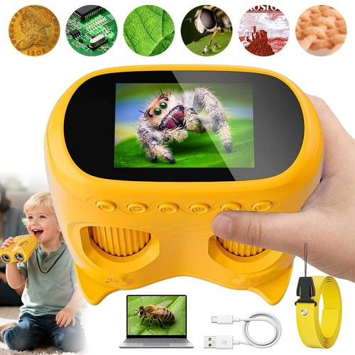 1000x Digital Handheld Microscope Portable Pocket Mini Microscopes For Kids UK