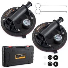 2X Suction lifter Glass lifter Glass vacuum lifter 200kg Tile lifter Suction cup