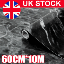 10M Roll Kitchen Tile Stickers Self-adhesive Bathroom Marble Sticker Wall Decor