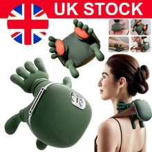 Neck Shoulder Massager with Heat Simulated Human Hand Cervical Trapeziu Massager