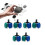 10 Pezzi TMR Joystick Elettromagnetico per PS4 Gamepad Aggiornamento TMR Joystick 3D Analog Thumbstick Controller 6