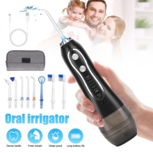 Cordless Water Flosser Dental Oral Irrigator Travel Teeth Cleaner Tips