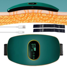 Rechargeable Weight Loss Vibration Massager Fat Burner Slimming Belt Waist Tummy