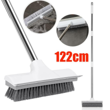23*6.5*3cm Scraping Plate Stiff Bristles Bathroom Kitchen Cleaning Brush