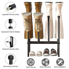 4 Pair Boots Storage Holder Metal Welly Boot Stand Rack Organiser Indoor Outdoor