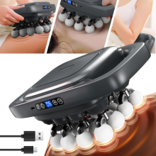Electric Massage Gun With 16 Massage Heads High Thrust For Muscle Relaxation