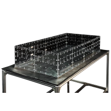 GuineaLoft Cage Mat for Water Animals Waterproof Zipper Black 152x76 cm — crate mat, waterproof mat, oxford pvc mat