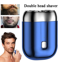 Mini Electric Shaver Men Portable Electric Beard USB Rechargeable Razor Trimmers