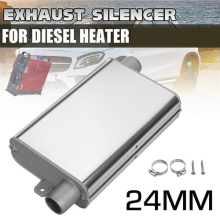 Upgraded Exhaust Pipe Silencer Muffler For Car Air Diesel Parking Heater 24mm