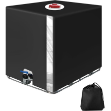 Rain Sun UV-Protective Hood Cover for Water Tank 1000 Liters IBC Container Foil