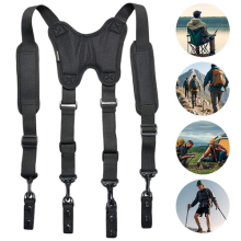 Mens Elasticated Heavy Duty Clip on Trouser Braces Adjustable Suspenders