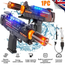 Electric Water Gun Ultimate Battle Blaster Motorized LED Water Pistol for Kids