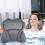 Luxury Spa Bath Pillow Cushion Premium Waterproof Mesh Neck Back Comfortable UK 1