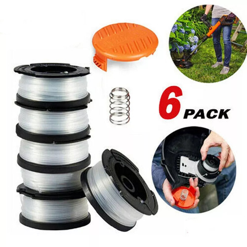 Line Spool Replacement Kit For BLACK+DECKER Grass Trimmer Mowing Line With Lid