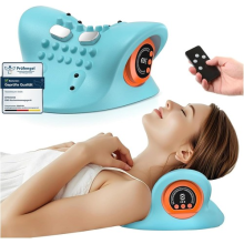 Hugterra Massager Neck Relaxer Portable Shiatsu Massage Pillow Cervical