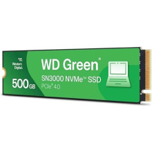 Western Digital WD Green SN3000 500GB M2 PCIe Gen4 NVMe Internal SSD 5000MBps
