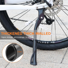 Bike Kickstand Bike Stands Adjustable Bike Kickstand Aluminum Rear Black