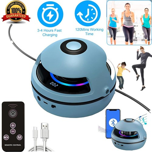 Jump Rope Machine Intelligent Electric Rope Skipping Machine LED Display Counter