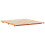VidaXL vidaXL Bed Frame Wax Brown 200 x 220 cm Solid Pine Wood 4