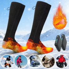 NEW 4 Pairs Winter Heated Socks Men Women Foot Warmers