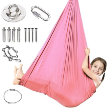 Indoor Swing for Kids Sensory Swing Therapy Autism Hammock w/ Hanging Hardwares