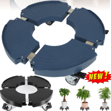 Plant Dolly Caddy Stand Heavy Wheel Duty Pot Rolling Patio Planter NEW UK