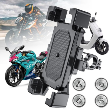 360 Bicycle Motor Bike Waterproof Phone Case Mount Holder For Mobile Phones UK