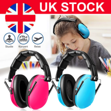 Kids Child Baby Ear Defenders Noise Reduction Hearing Protector Earmuffs Folding