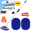 Telescopic Car Cleaning Brush Microfiber Mop Wash Kit Scratch Cleaning Tool 1