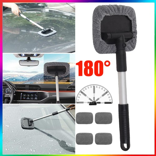 Windshield Cleaner Auto Window Cleaning Wiper Glass Windscreen Car Brush Tool UK