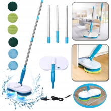 Electric Cordless Floor Cleaner Scrubber Polisher Mop Kit Floor Washing Machine