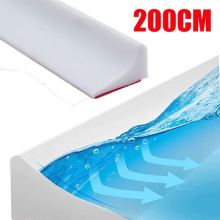 Shower Threshold Water Barrier Water Dam & Sealing Strip for Wet Rooms Bathroom