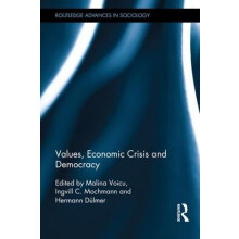 Values Economic Crisis and Democracy Hardcover Book