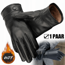 Real Leather Gloves Winter Fleece Lined Soft Driving Thermal Glove Xmas Gift