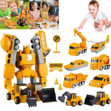 35pcs/set Magnetic Transform Engineering Car Assembled Toys Kids BEST WISH Gifts