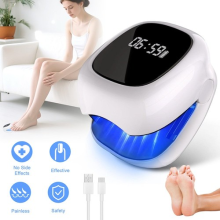 Nail Laser Therapy Device W/ LED Display USB Rechargeable Built-In Smart Sensor