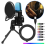Studio USB Condenser Microphone w/ Mic Stand Streaming/Recording/Gaming/Podcast 1
